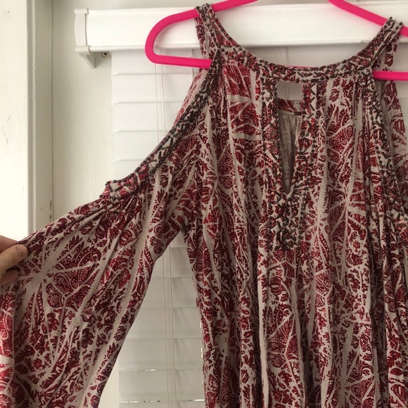 Free people open shoulder top size M - Picture 3 of 5